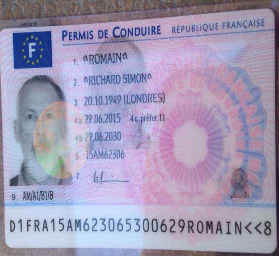 Buy French Driver License Online